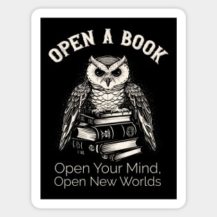 Open Your Mind, Open New Worlds Sticker